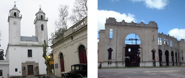 Iglesia Matriz del Santsimo Sacramento y Plaza de Toros - Colonia